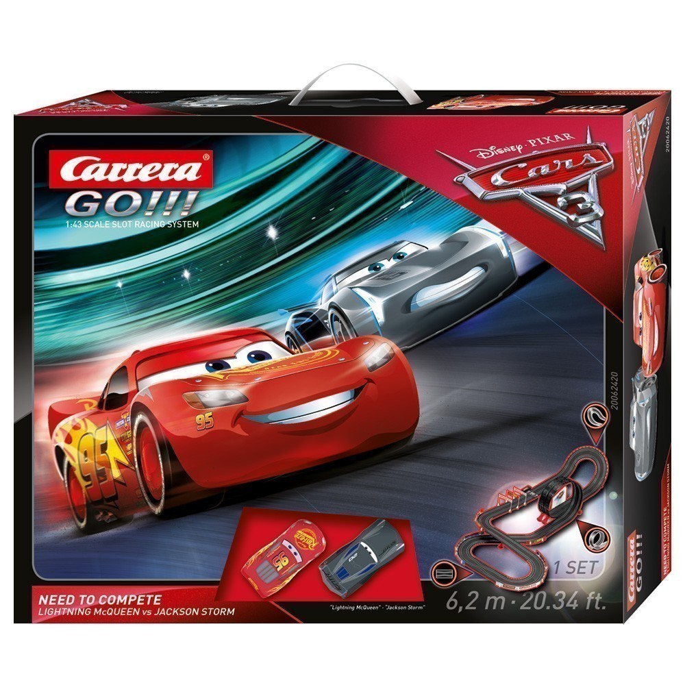 Carrera Go - Disney Cars 3 - Need To Compete