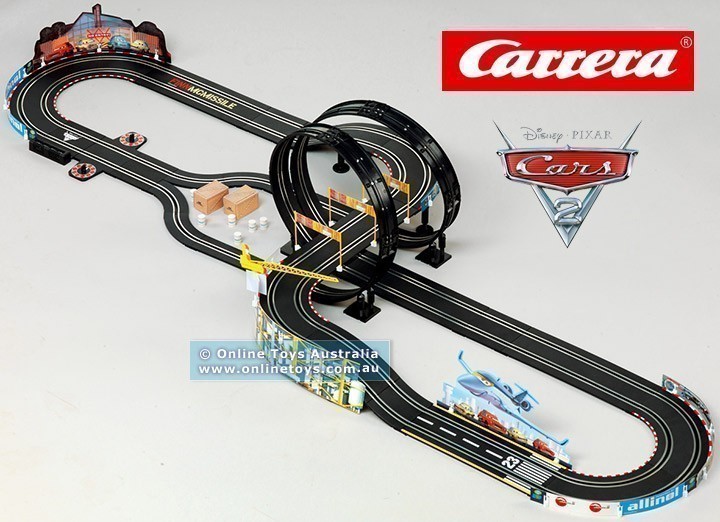 Carrera Go - Disney Pixar Cars 2 - Slot Car Racing System - Secret Mission