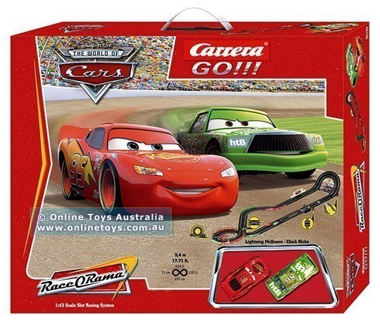 Carrera Go - Disney Pixar Cars - Lightning McQueen and Chick Hicks