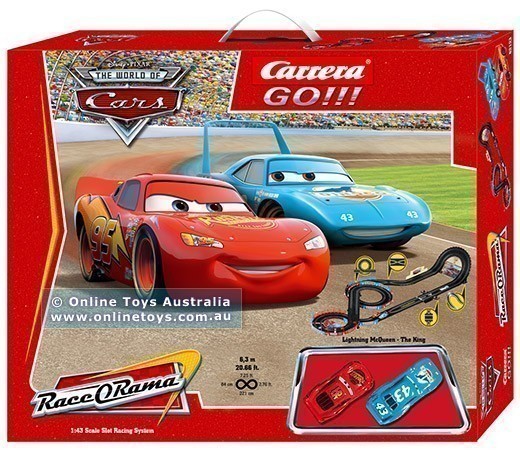 Carrera Go - Disney Pixar Cars - Lightning McQueen and The King