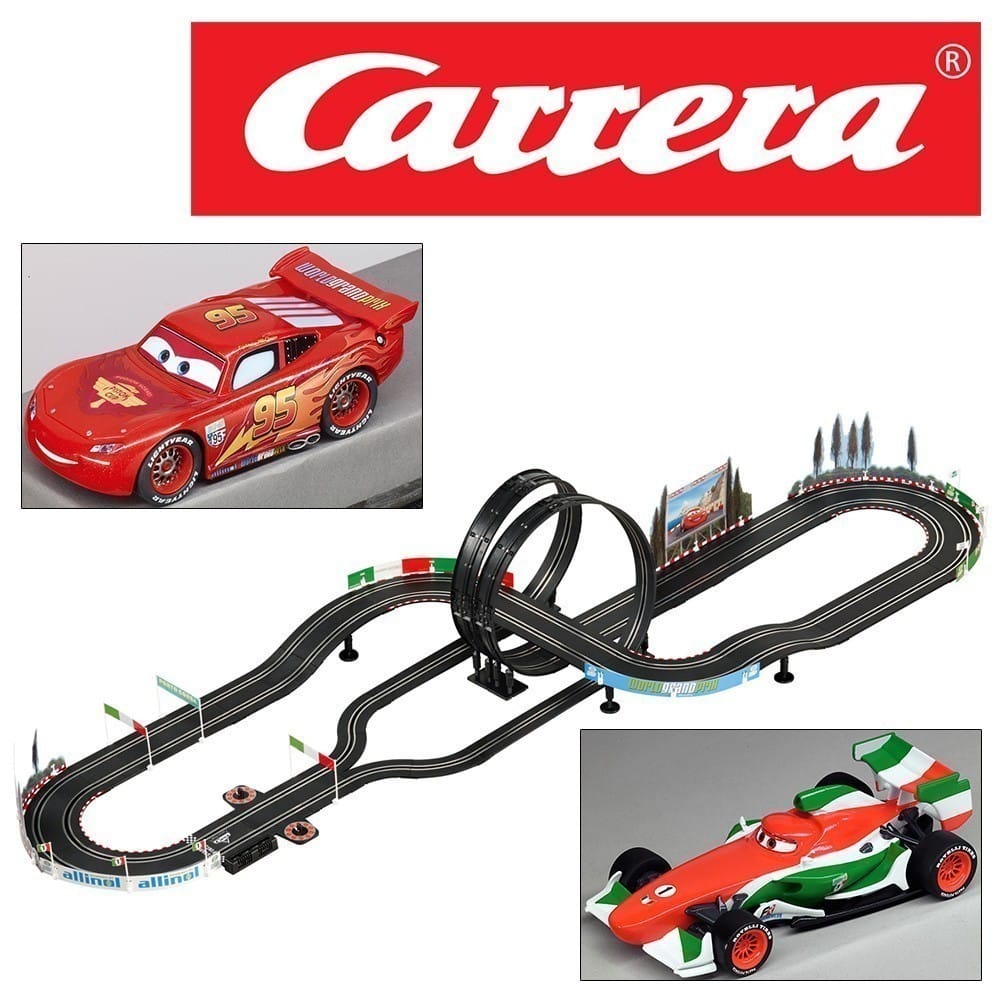 Carrera Go - Disney Pixar Cars - Porto Corsa Circuit Slot Car Set