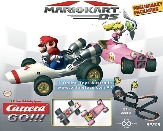 Carrera Go - Mario Kart DS 2 - Mario and Peach