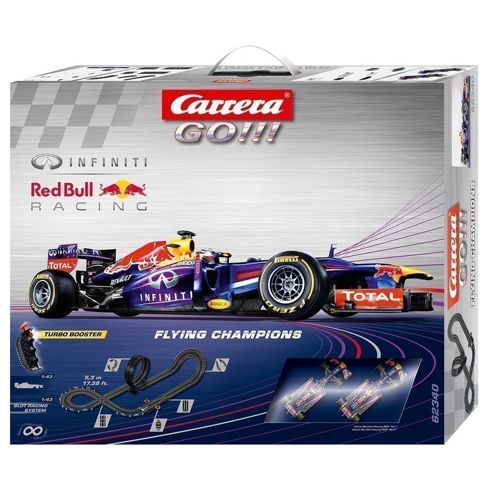 Carrera Go - Red Bull Racing - Flying Champions Slot Car Set