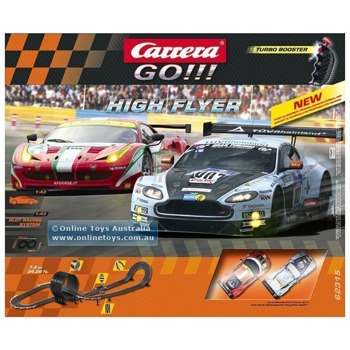 Carrera Go - Slot Car Set - High Flyer