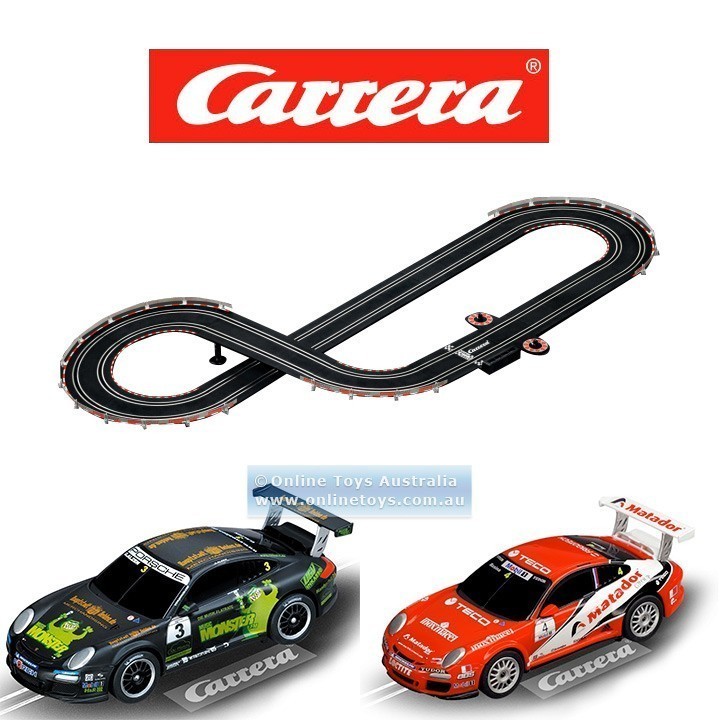 Carrera Go - Slot Car Set - Porsche GT3 Cup
