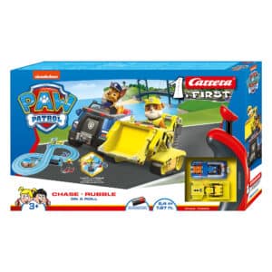 Carrera My First - Battery Operated Paw Patrol Slot Car Set (Chase & Rubble)