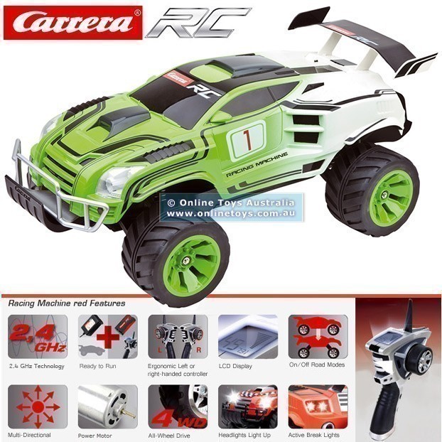 Carrera RC - 1/10 Scale Offroad-Onroad Racing Machine - Green