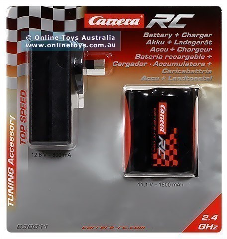 Carrera RC  - 1500mAh  Rechargeable Battery with Charger -  Online Toys Australia