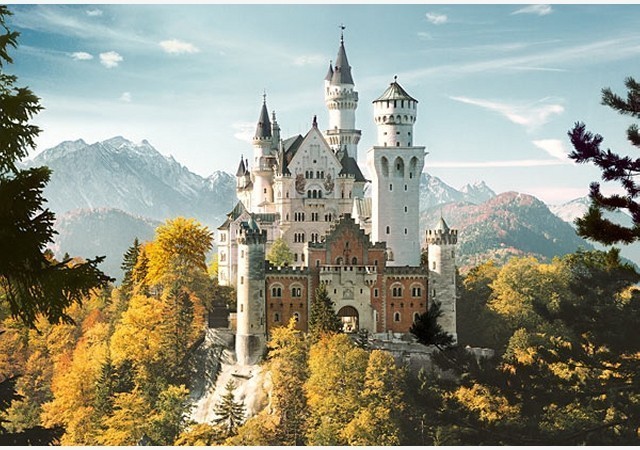 Castorland Puzzles - Neuschwanstein Castle - 1,500 pieces