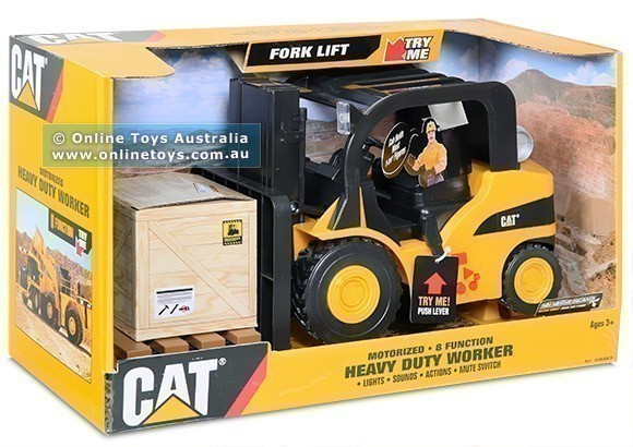 CAT Motorised Fork Lift Online Toys Australia