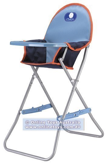 Chica - Folding High Chair - Blue