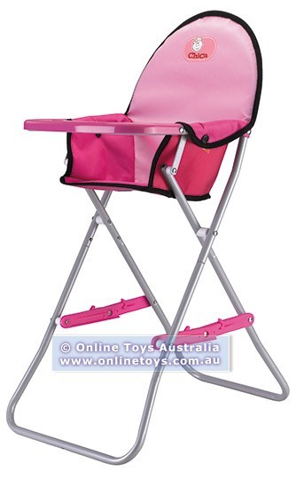 Chica - Folding High Chair - Pink