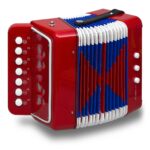 Children's Piano Accordion - Red