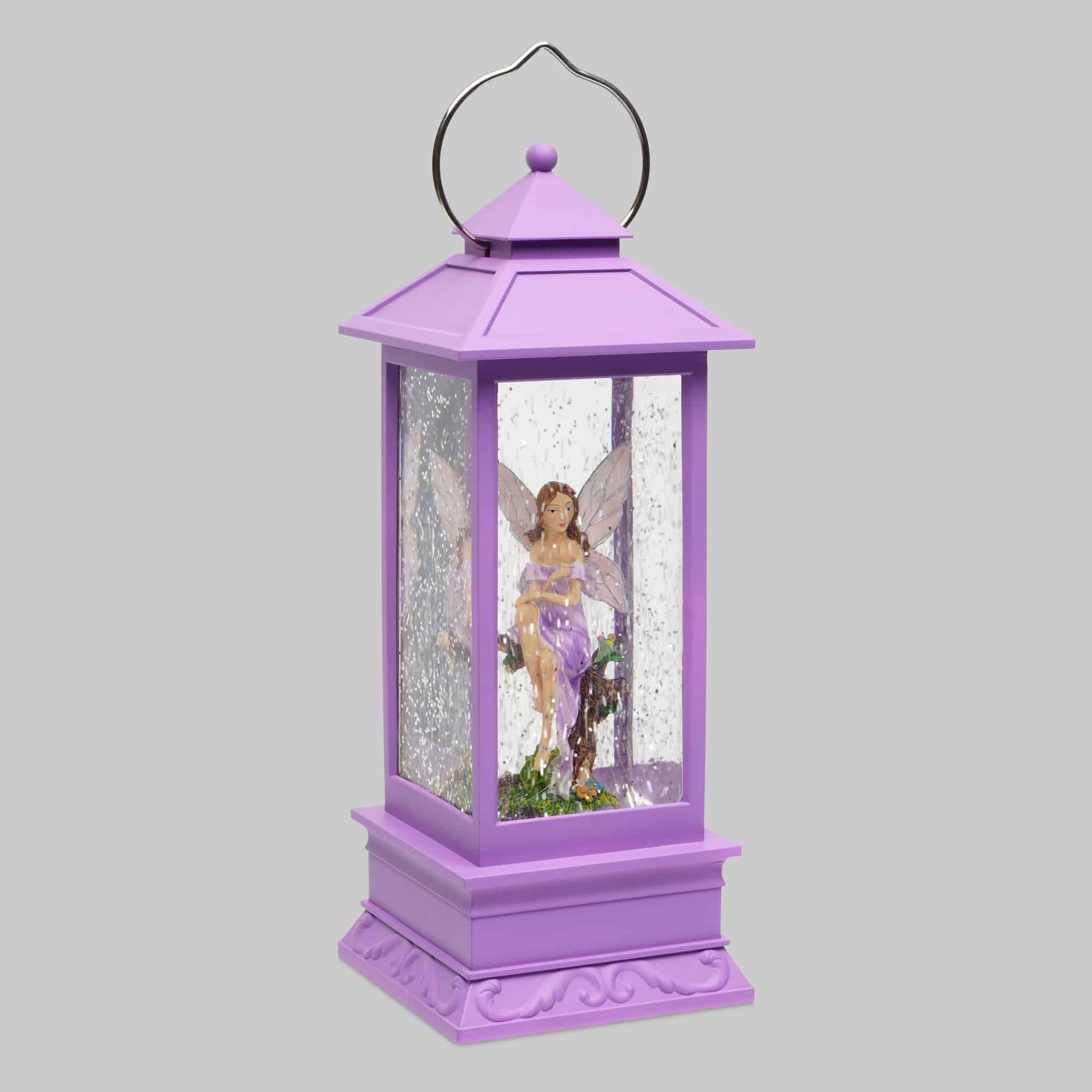 Chloe's Garden - Light-Up Fairy Lantern - Purple