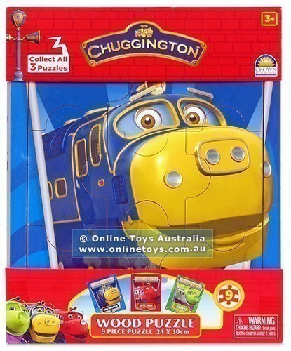Chuggington - 9 Piece Frame Tray Puzzle - Brewster