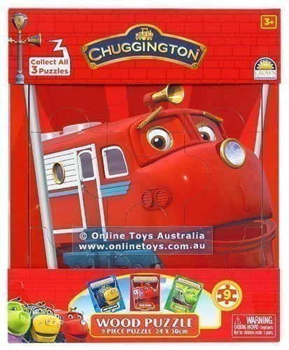 Chuggington - 9 Piece Frame Tray Puzzle - Wilson