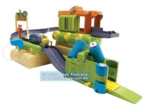 Chuggington - Repair Shed Playset with Brewster
