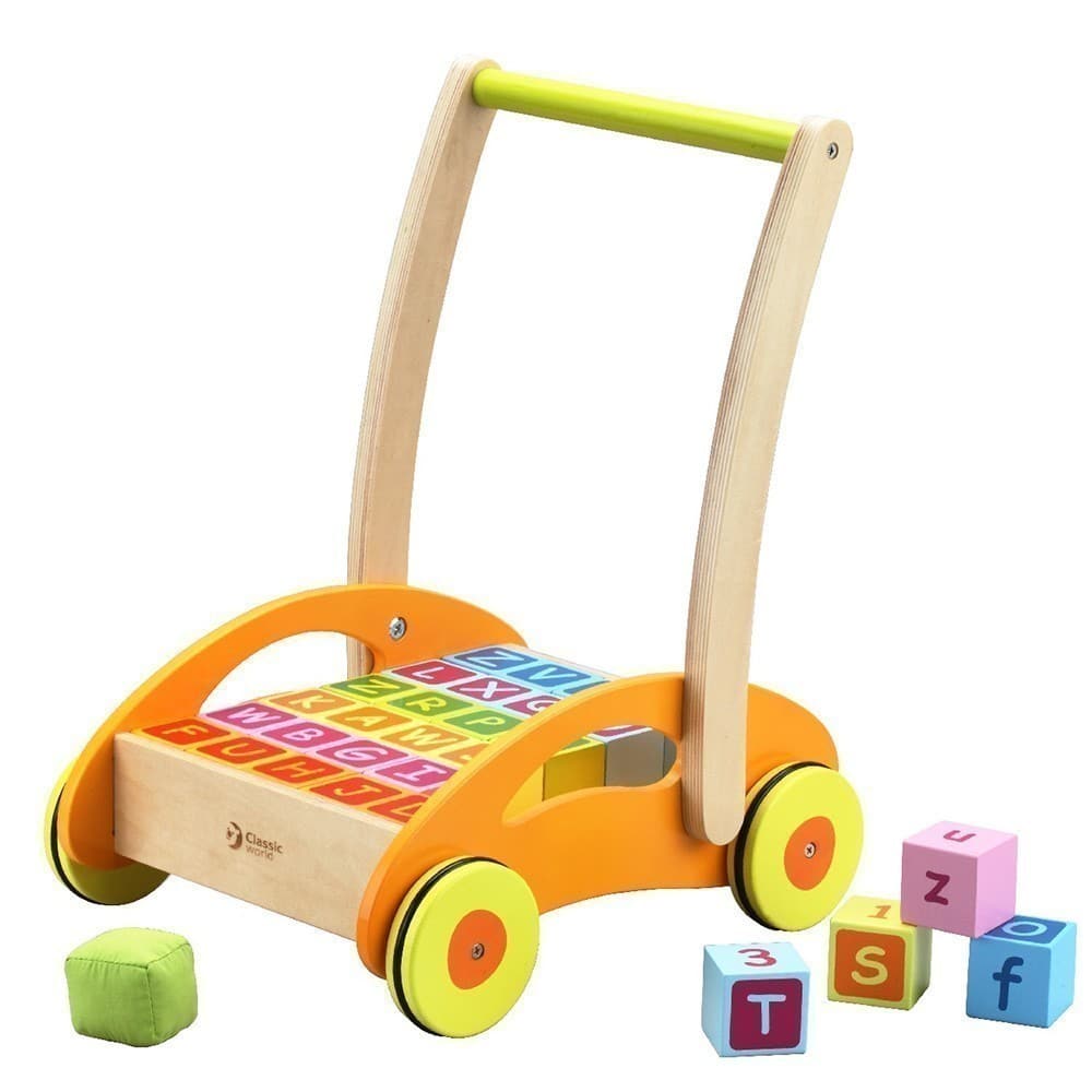 Classic - Baby Walker With Blocks