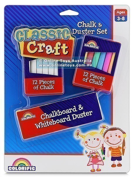 Classic Craft - Chalk and Duster Set
