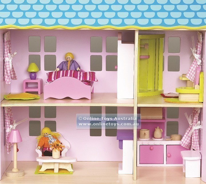 Classic - Wooden Dollhouse
