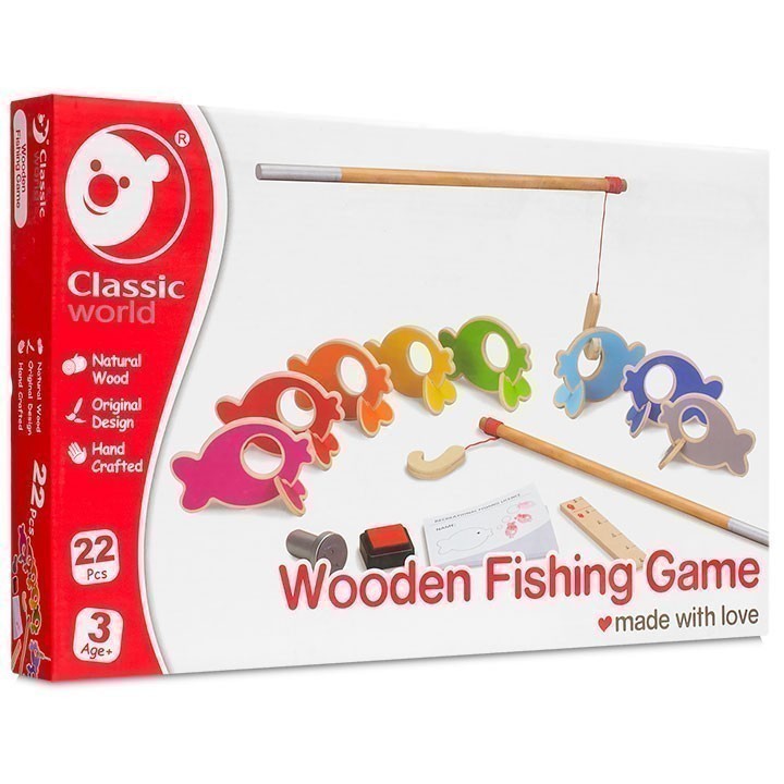 Classic - Wooden Fishing Game