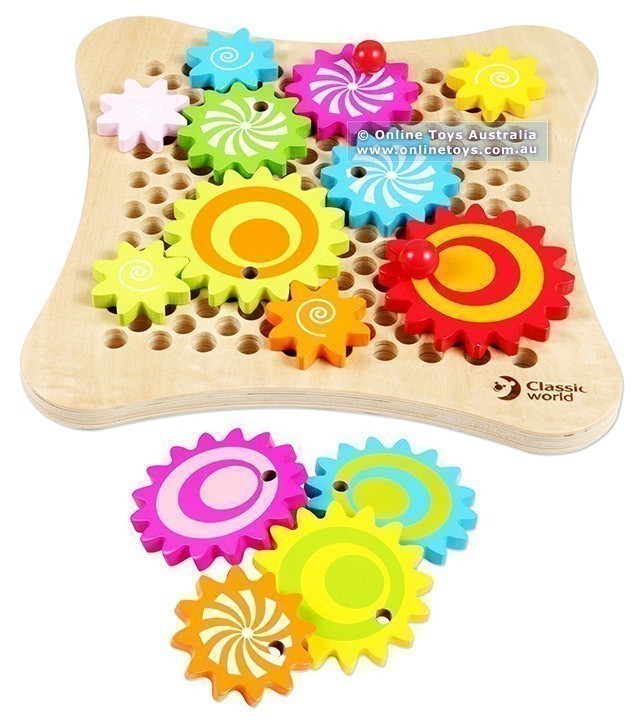 Classic - Wooden Gears Game