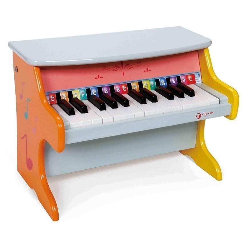 Classic - Wooden Multi-Coloured Piano
