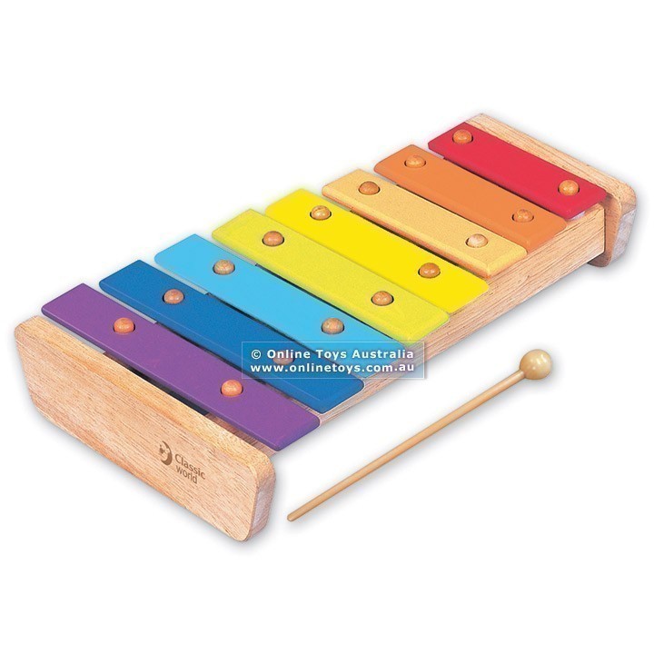 Classic - Wooden Rainbow Xylophone