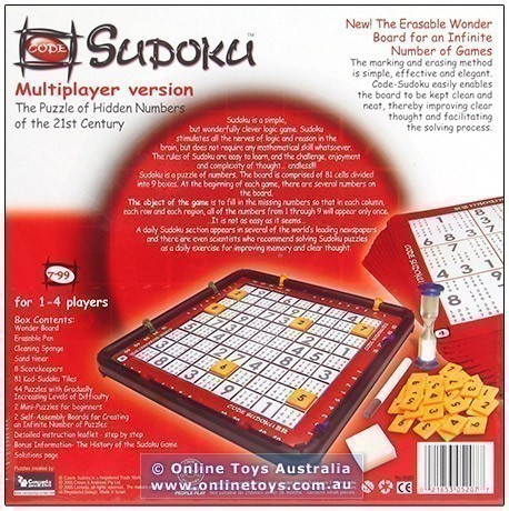 Code Sudoku - Back