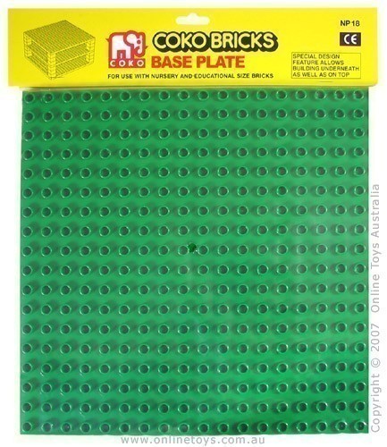 Coko 18X18 Green Base Plate