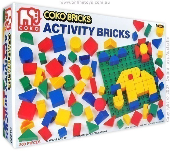Coko 200 Piece Activity Bricks