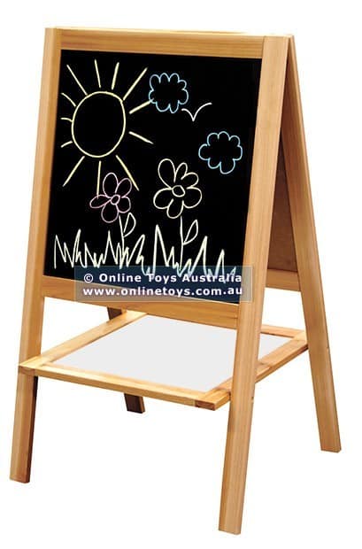 Colorific 3 in 1 Junior Board - Stained Wood Frame