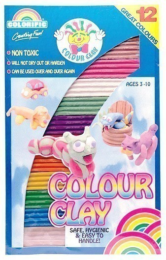 Colorific Coloured Moulding Clay - Large