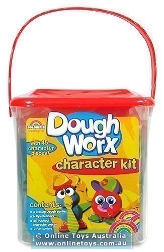 Colorific Dough Worx Character Kit