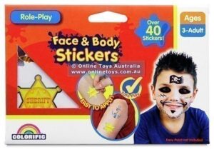 Colorific Face and Body Stickers - Role-Play