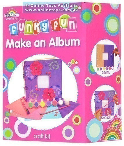 Colorific - Funky Fun Make an Album Craft Kit
