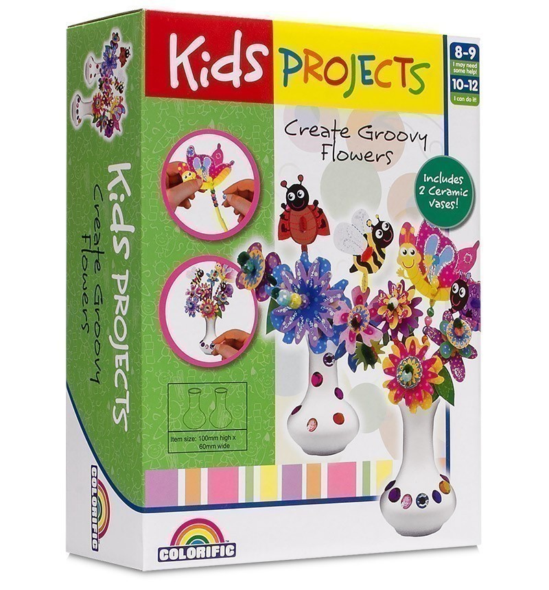 Colorific - Kids Projects - Create Groovy Flowers
