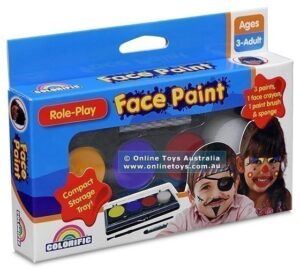 Colorific Mini Face Paint Theme Pack - Role-Play