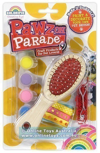 Colorific Pawz on Parade - Pet Brush Kit