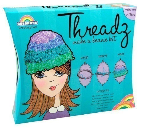 Colorific - Threadz Beanie Kit - Peacock