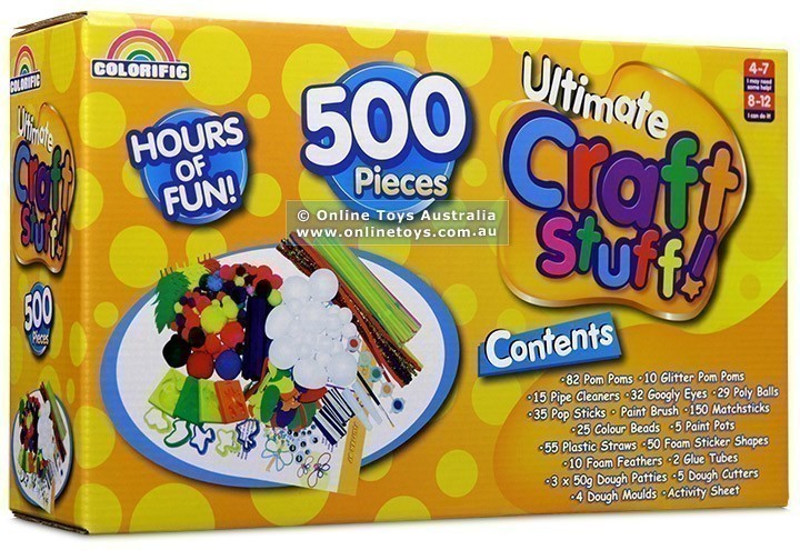 Colorific - Ultimate Craft Stuff - 500 Pieces