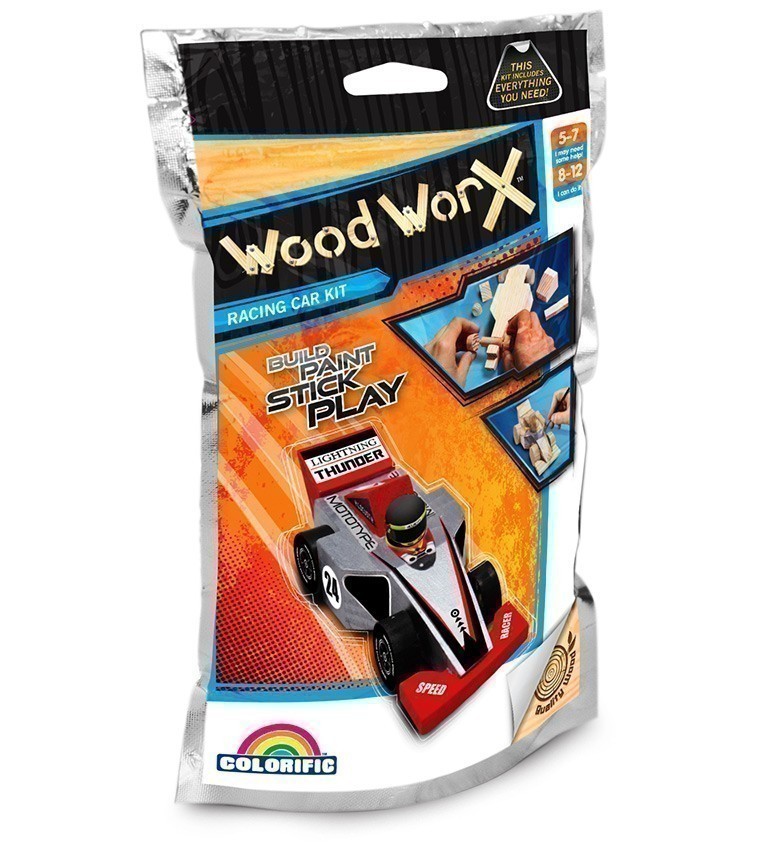 Colorific Wood Worx - Mini Racing Car Kit