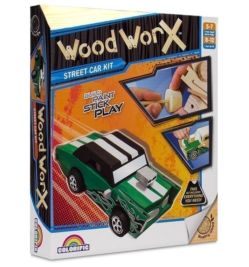 Colorific Wood Worx - Street Racer Kit