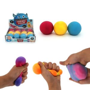 Colour Change Squeeze Stress Ball 55mm