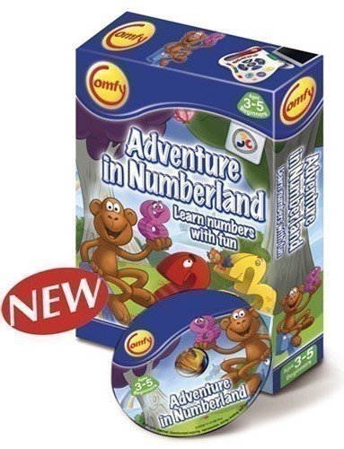 Comfy - Adventure in Numberland CD - 3 to 6 Years (Advanced)