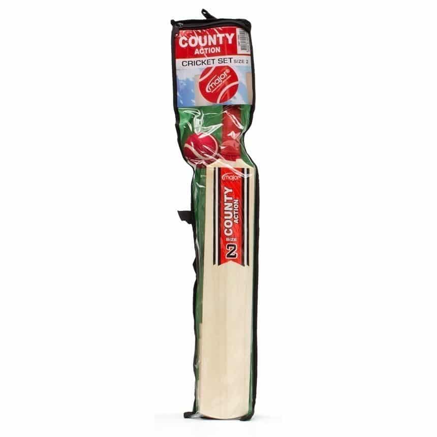 County Action Wooden Cricket Set - Size 2