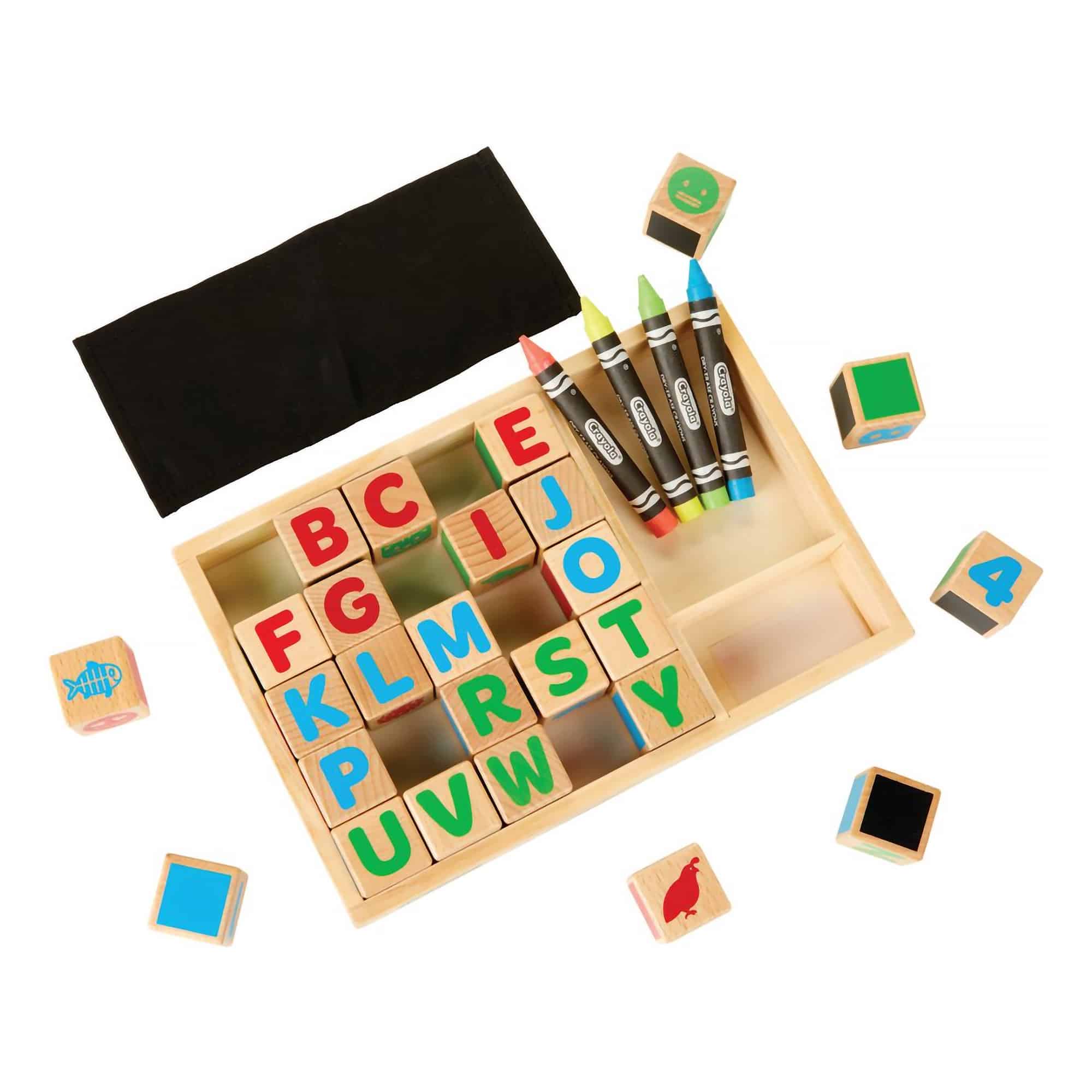 Crayola - Alphabet Colour & Play Blocks
