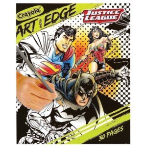 Crayola Art With Edge - Colouring Book - Justice League