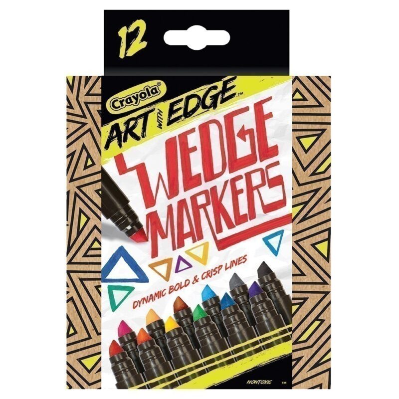 Crayola Art With Edge Thick & Thin Markers 20 Colour Pack Online