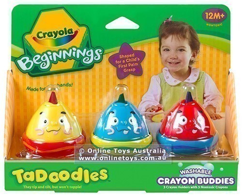 Crayola Beginnings - TaDoodles Washable Crayon Buddies